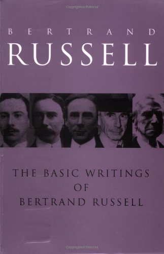Book cover of The basic writings of Bertrand Russell, 1903-1959 by Bertrand Russell Book cover of The basic writings of Bertrand Russell, 1903-1959 by Bertrand Russell